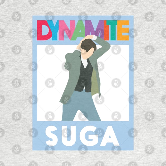 BTS DYNAMITE SUGA by YoshFridays